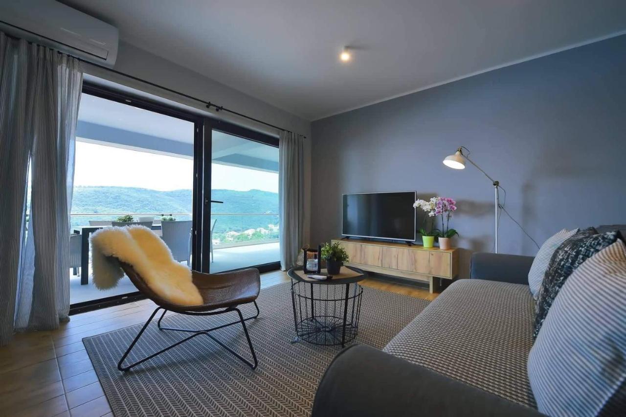Apartment Vanilla I With Beautiful Seaview Rabac Kültér fotó