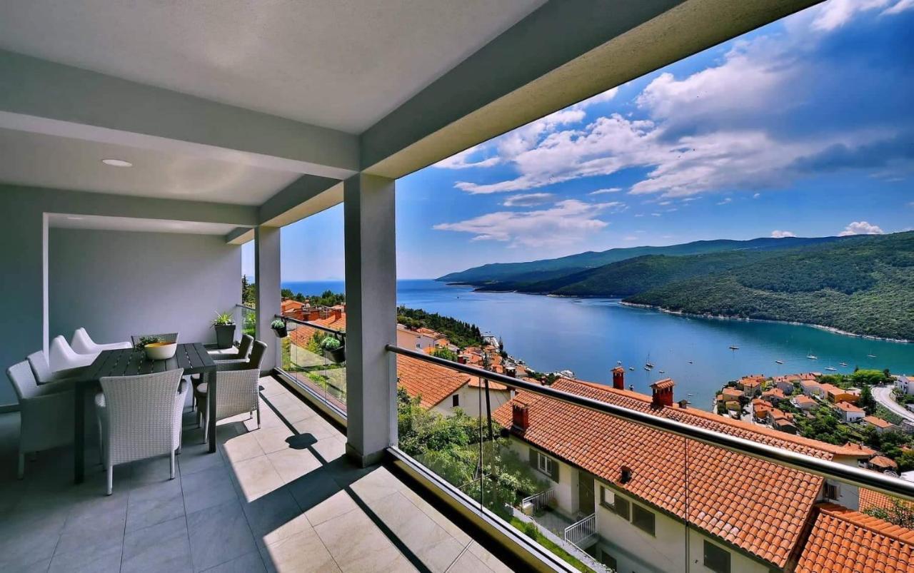 Apartment Vanilla I With Beautiful Seaview Rabac Kültér fotó