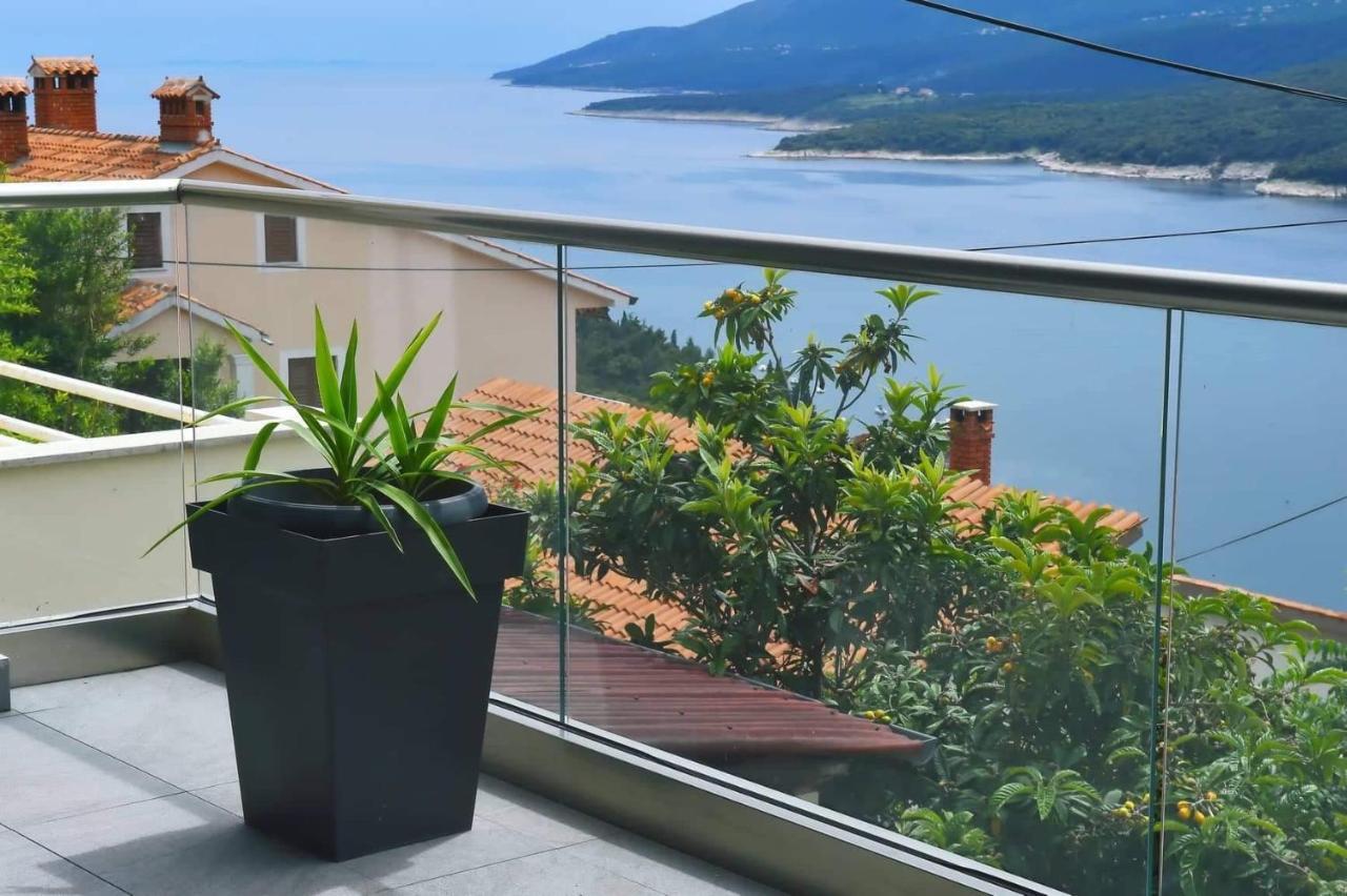 Apartment Vanilla I With Beautiful Seaview Rabac Kültér fotó